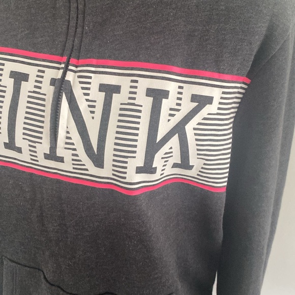 Pink by VS large sweatshirt kangaroo pocket - Picture 3 of 10